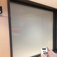 Película PDLC Inteligente Mágica Eléctrica de Vidrio Inteligente con Atenuación y Imagen Personalizable para Ventanas de Privacidad