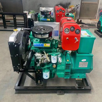 Groupe électrogène diesel à châssis ouvert 20 kW 25 kVA, moteur 2 cylindres refroidi par eau, 1800 tr/min, alimentation de secours industrielle