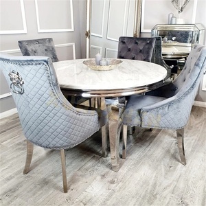 Meubles <span class=keywords><strong>de</strong></span> luxe pour boutique, ensemble <span class=keywords><strong>de</strong></span> table <span class=keywords><strong>à</strong></span> <span class=keywords><strong>manger</strong></span> moderne <span class=keywords><strong>pas</strong></span> <span class=keywords><strong>cher</strong></span>, <span class=keywords><strong>4</strong></span> chaises, table <span class=keywords><strong>à</strong></span> <span class=keywords><strong>manger</strong></span> en marbre, table <span class=keywords><strong>à</strong></span> <span class=keywords><strong>manger</strong></span> ronde - Product Image 2