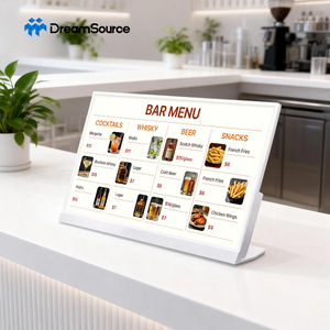 <b>Wall</b> Mounted Hd <b>Screen</b> Digital Signage Menu Board Lcd Advertising Display for Restaurant Coffee Shop - Product Image 1