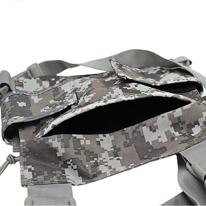 Arnés Táctico de Pecho de Poliéster Impermeable Personalizado con Bolsa Frontal, Funda para Radio, Chaleco para Radio Bidireccional Walkie Talkie - Product Image 6