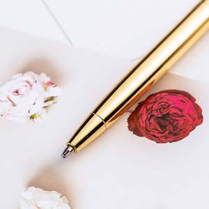 Stylo bille personnalisé en métal raffiné motif renard 1,0 mm – Écriture fluide, alliage parfait d'élégance et de fonctionnalité, idée originale pour accessoires - Product Image 3