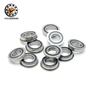 Flyleopard <b>Miniature</b> Flange Bearing MF148 8mm Inner 14mm Outer 4mm Thickness P5 Precision Steel Cage Integral Seals - Product Image 3