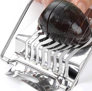 Stainless Steel Boiled Egg Slicer, Mushroom Tomato Slicer, Kitchen <b>Tool</b>, New Kitchen Accessory, Egg Slicer - Product Image 3