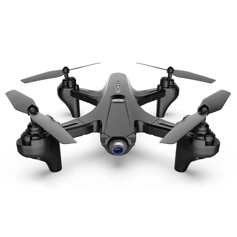 Quadcopter drone kamera RC Mini profesional, Quadcopter kendali jarak jauh FPV Wifi mainan kamera Hd GPS RC Mini kamera 4K