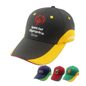 <span class=keywords><strong>Le</strong></span> All-Polyester Moisture Wicture Pique Bird Eye Casquette de baseball bicolore brodée structurée à 6 panneaux à séchage rapide - Product Image 1