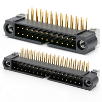 Conector PCB Macho de la Serie M80-540 de Paso de 2 mm, Conector de Orificio Pasante en Ángulo Recto con Contactos Dorados, Suministro de Fábrica