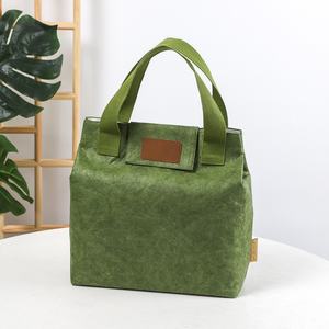 Bolsas de Almuerzo Personalizadas de Papel DuPont Aisladas con Papel de Aluminio en el Interior, Bolsas de Almuerzo de Papel Tyvek Portátiles al por Mayor con Logotipo Personalizado - Product Image 3