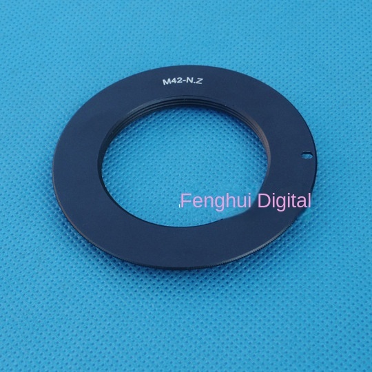 M42-N/Z Modified Ring 1mm Metal Lens Adapter for Z50/Z6/Z6II/Z7/Z7II Micro Single Lens System