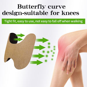 도매 사용자 정의 허브 성분 관절 근육 통증 패치 무릎 통증 패치 - Product Image 4
