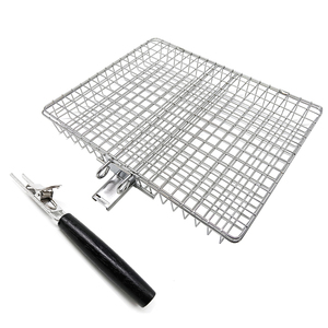 Juego <span class=keywords><strong>de</strong></span> 3 cestas <span class=keywords><strong>de</strong></span> parrilla con mango <span class=keywords><strong>de</strong></span> madera desmontable, adecuado para todas las parrillas <span class=keywords><strong>de</strong></span> carbón y <span class=keywords><strong>gas</strong></span>, accesorios para barbacoa, venta al por mayor - Product Image 6