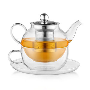 Juego <span class=keywords><strong>de</strong></span> Té <span class=keywords><strong>de</strong></span> Vidrio Emode para Una Persona, Tetera con Infusor y Juego <span class=keywords><strong>de</strong></span> Tazas, Juego <span class=keywords><strong>de</strong></span> Té Gris para Una Persona, Juegos <span class=keywords><strong>de</strong></span> Té para Adultos, Juego <span class=keywords><strong>de</strong></span> Regalo para Mujer - Product Image 2