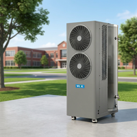 Pompe à chaleur air-eau 420L 2HP à cycle fluoré, tout-en-un, type extérieur, réservoir interne en acier, contrôleur LED pour entrepreneur en bâtiment