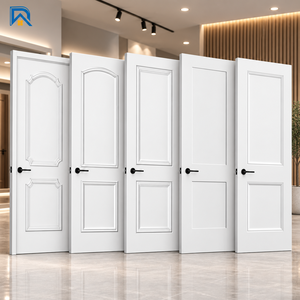 Pintu Slab Modern MDF Tahan Lama untuk Rumah Desain Kustom Tersedia Bersertifikat CE/EN Pintu Slab Hunian - Product Image 3