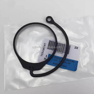 Nouveau cordon anti-perte en TPE noir 8N0201556 pour <span class=keywords><strong>bouchon</strong></span> de réservoir de carburant de voiture, compatible avec les modèles <span class=keywords><strong>essence</strong></span> et diesel VW, Audi, Skoda, Seat - Product Image 1