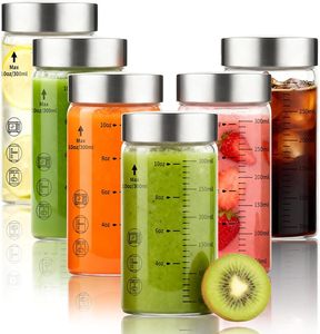Gobelet shaker en verre givré personnalisé avec logo, 350 ml, 500 ml, verre borosilicate de qualité alimentaire, gobelet mélangeur pour suppléments, poudre de matcha - Product Image 1