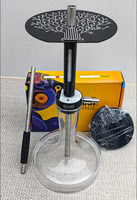 Chicha Minimaliste Géométrique, Chicha Russe Géométrique, Version Coffret Cadeau, Narguilé Minimaliste, Hukka Minimaliste