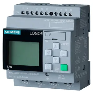 Siemens LOGO LOGO! Catu daya/input/output 24CE 24V/24V/24V transistor 8di (4AI)/4DO