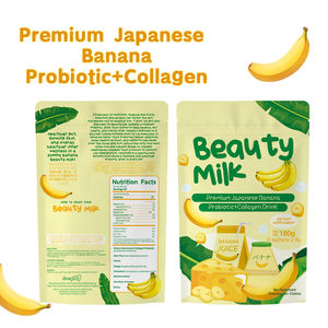 Polvo Original de alta calidad leche instantánea colágeno plátano blanqueamiento brillo saciante fibra dietética en caja de embalaje - Product Image 2