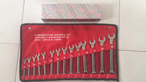 Oem <strong>Combination</strong> <strong>Wrench</strong> <strong>Set</strong> 8-32mm Chrome Vanadium Steel Spanner <strong>Set</strong> - Product Image 4