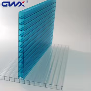 Lámina de <span class=keywords><strong>Policarbonato</strong></span> Transparente Anti-UV de 4mm 6mm <span class=keywords><strong>8mm</strong></span> 10mm, Material de Techo <span class=keywords><strong>Alveolar</strong></span> Ultravioleta para Exteriores, Resistente a los Rayos UV - Product Image 4