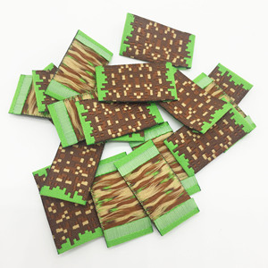 Fabricante personalizado respetuoso con el medio ambiente Damasco de alta densidad hilo de oro tejido extremo doblar etiquetas de ropa con <span class=keywords><strong>material</strong></span> reciclado - Product Image 2