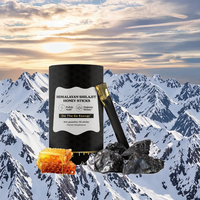 Résine de Shilajit et Sirop de Miel : Soutien Immunitaire, Énergie, Endurance, Vitamines, Minéraux, Suppléments à Base de Plantes pour Adultes – 30 Sachets