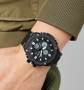 Orologio Sportivo da Uomo SKMEI 2604, Cronografo con Allarme, Orologio Digitale con Doppio Fuso Orario, Cinturino in TPU, Quadrante in Resina - Product Image 5