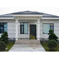 Produit chaud pour le développement immobilier Construction préfabriquée Villas Machine de construction Moule de maison en béton préfabriqué