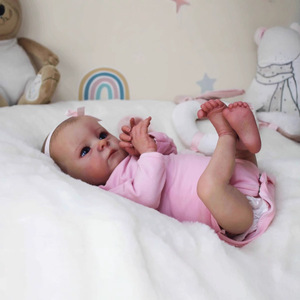 Lifereborn 16 '40cm pelo dibujado a mano muñecas recién nacidas bebé <span class=keywords><strong>Bebe</strong></span> Reborn muñecas silicona bebé recién <span class=keywords><strong>nacido</strong></span> con cuerpo de algodón - Product Image 4