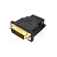 Oro HDTV hembra (24 + 1) Monitor Dual 4K 60 USB-C Monitor adaptador Coaxial Socket fibra óptica PVC Polybag combinación Stock