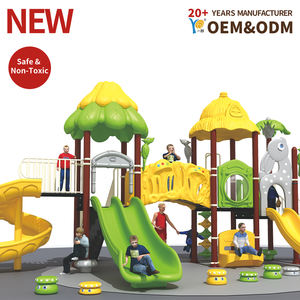 อุปกรณ์สนามเด็กเล่น |   สนามเด็กเล่นกลางแจ้งแบบกำหนดเองสำหรับเด็ก |   สไลเดอร์, ปีนเชือก, อุโมงค์ |   ได้รับการรับรองมาตรฐาน ASTM และ CE - Product Image 1