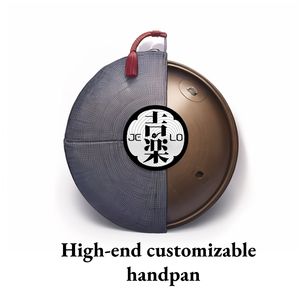 JELO <span class=keywords><strong>Mini</strong></span> Handpan Tak Drum <span class=keywords><strong>de</strong></span> 22 pouces avec 10 notes, finition or étoile en cuivre H Ang, <span class=keywords><strong>chambre</strong></span> en acier inoxydable, tambour <span class=keywords><strong>de</strong></span> duo en ré mineur - Product Image 2