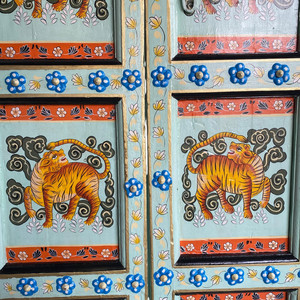 ประตูไม้สีขาวโบราณอุปกรณ์ตกแต่งวินเทจทำมือพื้นที่ใช้สอยผสม & จับคู่ตกแต่งสไตล์วินเทจภาชนะบรรจุ MOQ 1เท่านั้น - Product Image 2