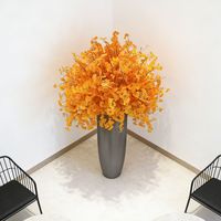 230 cm große Premium-Ginkgo-Kunstpflanze im Topf für Hotellobbys und Hochzeiten – Dekorative Boden-Ginkgo-Arrangement