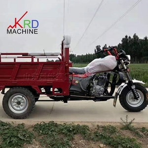 Motocicleta de Tres Ruedas Robusta de Gasolina, Triciclo de Carga con Estructura de Alta Capacidad <span class=keywords><strong>para</strong></span> Transporte Rural y Transporte de Mercancías Domésticas - Product Image 4