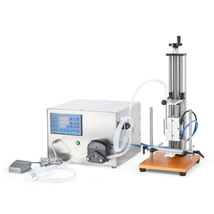 Factory Single Head Semi-automatic Peristaltic <b>Pump</b> Cosmetics Perfume Small Volume Liquid Filling Machine - Product Image 2