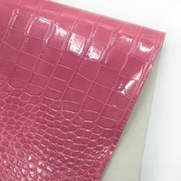 Rembourrage d'échantillon gratuit en cuir synthétique crocodile de 0.9mm d'épaisseur pour sacs à main et décoration intérieure pour meubles et chaises