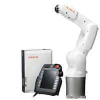 Système de soudage robotisé 6 axes haute précision pour l'enseignement, bras robotisé industriel pour soudage MIG MAG avec source d'alimentation pour le soudage
