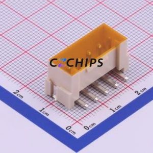 X9396WVS-05-9TSN Wire-to-Board Pin Header SMD,P=3.96mm Connector 1x5P 3.96mm Vertical Mount VH - Product Image 1