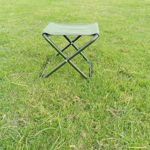 Silla Plegable Metálica de Camuflaje Táctica Portátil para Campamento, Pesca, Picnic, Escuela, Gimnasio, Parque, Viajes, Jardín, Hierro Resistente - Product Image 5