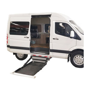 Kursi roda Transfer pasien hidrolik elektrik, kursi roda angkat Platform untuk mobil Van, truk Minivan, orang cacat 300kg - Product Image 1