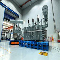 Transformateur de distribution haute tension 63kV 110kV 132kV 220kV 400kV 2500kVA immergé dans l'huile, type armoire