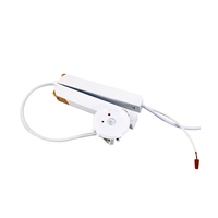 Plafonnier LED encastré avec batterie de secours LiFePO4, éclairage d'urgence 3H, puissance 2W