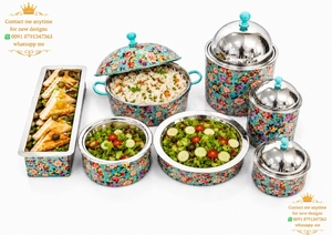 Recipiente para calentar comida tipo buffet de acero inoxidable de varios tamaños con contenedor para alimentos para equipos de catering de hotel - Product Image 3