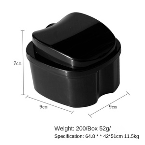 Boîte de rangement pour prothèse <span class=keywords><strong>dentaire</strong></span> CE - Boîte en plastique portable pour fausses dents et hygiène buccale - Product Image 2