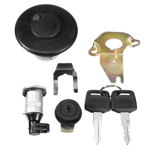 Ensemble de clés universelles pour interrupteur de démarrage et bouchon de réservoir de carburant, pour Scooter et moto 50cc GY6 150cc 139QMB, pièces de rechange en alliage d'aluminium - Product Image 3