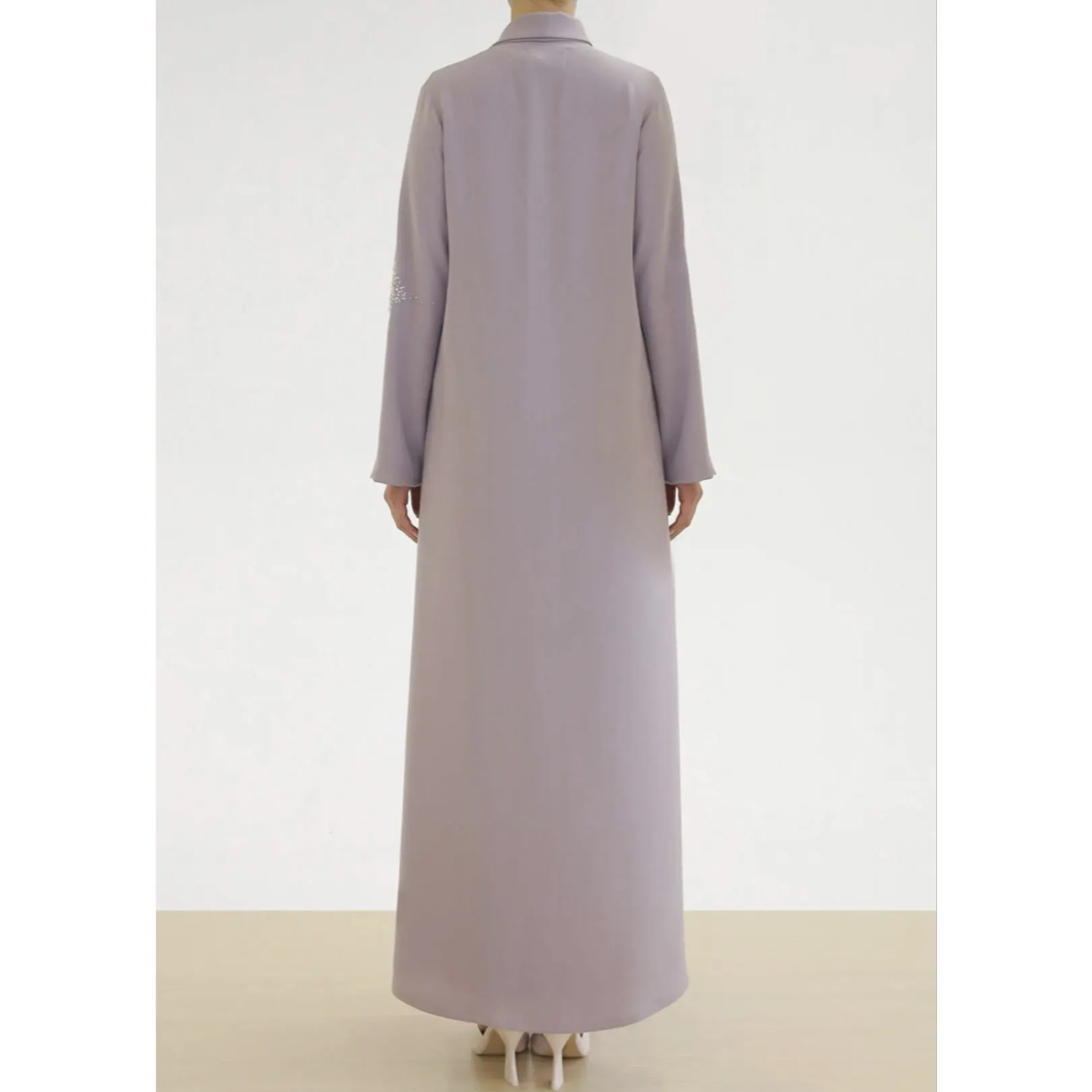 Вышивка оптом под заказ 2022 Дубай новейший дизайн Этническая мусульманская одежда длинная простая абайя женское традиционное мусульманское платье