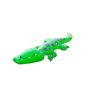 Arroseur gonflable de jardin de crocodile, jouet gonflable d'eau pour l'amusement extérieur d'été, jouet d'arrosage de pelouse pour des enfants