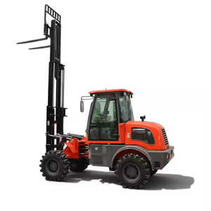 Carretilla elevadora todoterreno con tracción en las cuatro ruedas y motor CE EPA articulada con función de cambio lateral. - Product Image 4